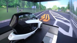 virtual reality driving simulator