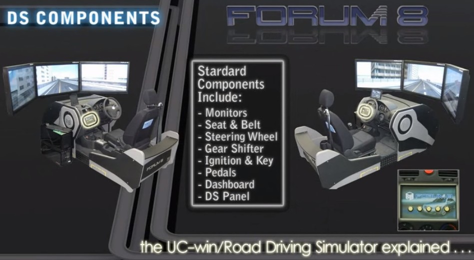 virtual reality driving simulator