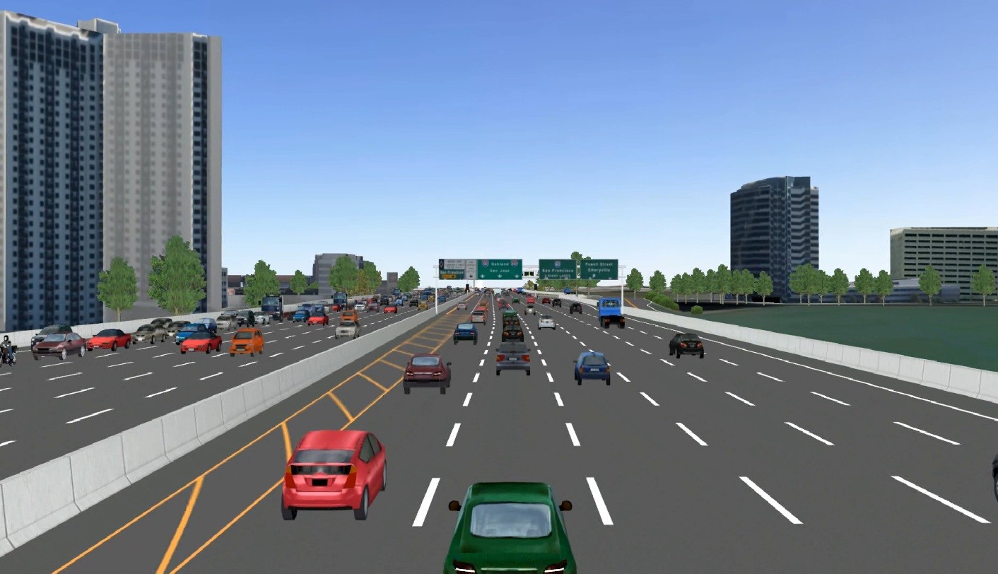 motorway simulator