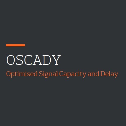 OSCADY (Optimised Signal Capacity and Delay) logo